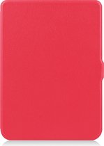 Hoesje Geschikt voor Kobo Nia Hoes Book Case - Hoes Geschikt voor Kobo Nia Hoesje Book Cover - Rood