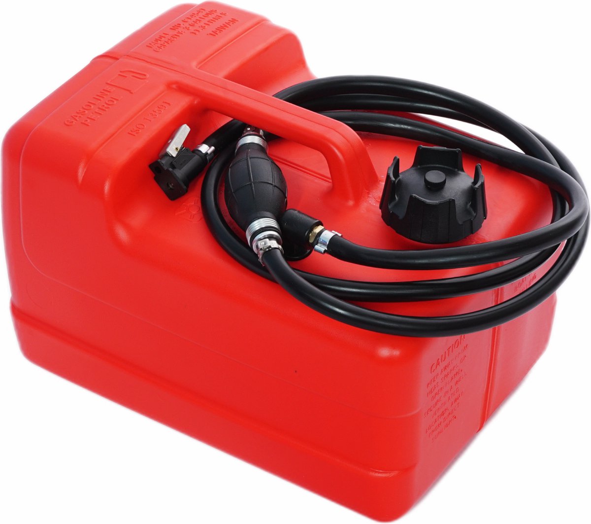 HIBO Brandstoftank 12 liter Compleet Honda | Benzinetank Buitenboordmotor | Brandstoftank Buitenboordmotor |Compleet & Gemonteerd