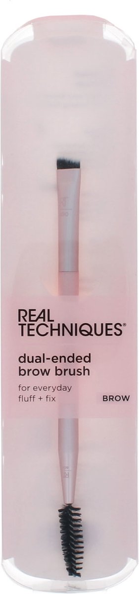 Eyebrow Brush Real Techniques Dual-Ended Pink