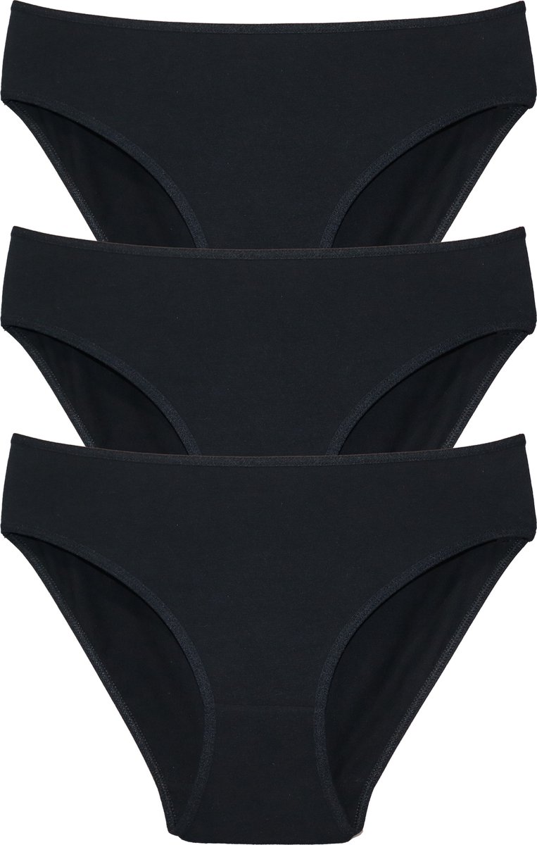 BRC MODE - %100 Katoen Dames Bikini Slips (4 st) - Hoge Kwaliteit