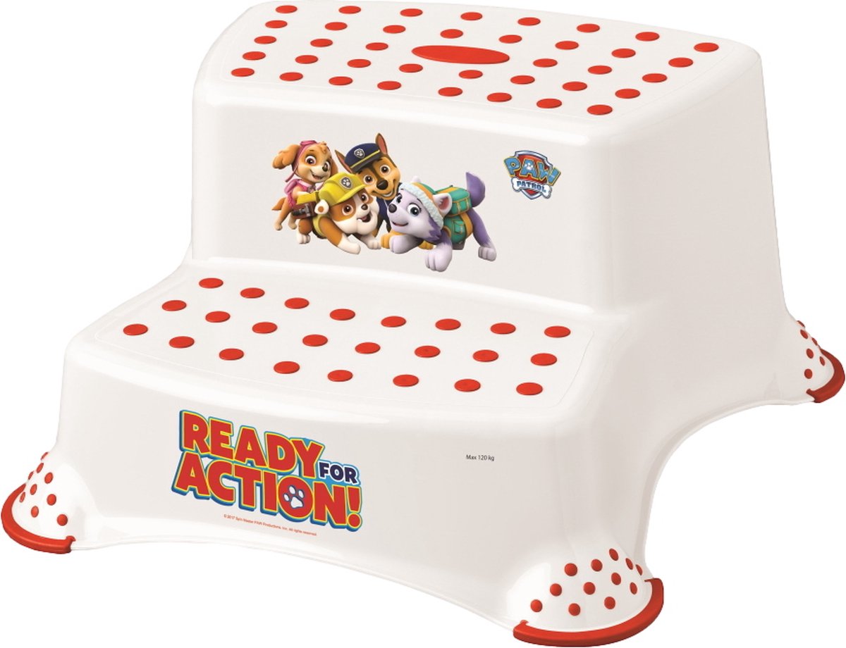 Goedkoopste Keeeper PAW Patrol Wit 2 Treden Opstapje / Babykrukje