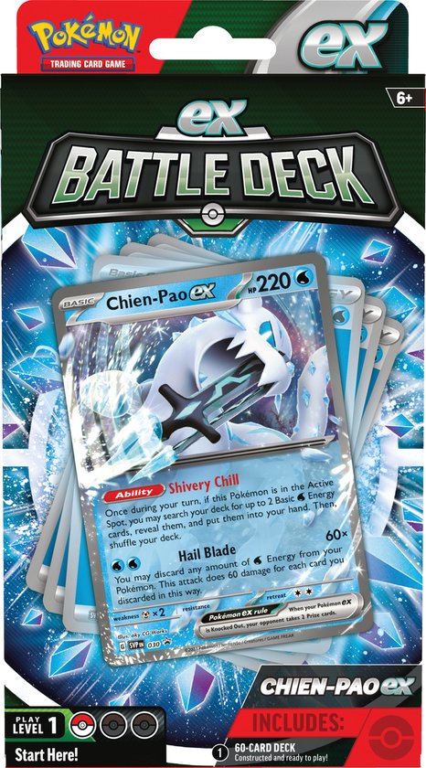 Pokémon EX Battle Deck - Chien-Pao - Pokémon Kaarten