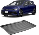 Kofferbakmat - kofferbakschaal op maat voor VW - Volkswagen Golf 8R - hoogwaardig kunststof - waterbestendig - Kofferbak mat - gemakkelijk te reinigen en afspoelbaar