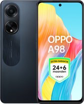 OPPO A98 5G - 256GB - Cool Black - Extra Garantie 24+6 Maanden!