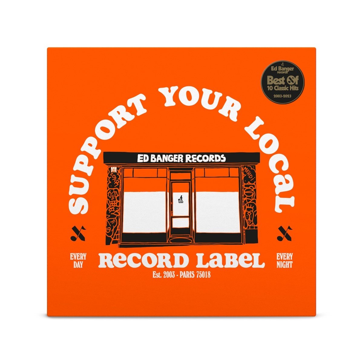 Various Artists - Support Your Local Record Label (Ed Banger Records Best Of 2003-2023) (CD)