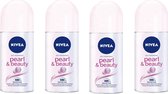 NIVEA® Deo Roller - Pearl & Beauty 4 x 50 ml