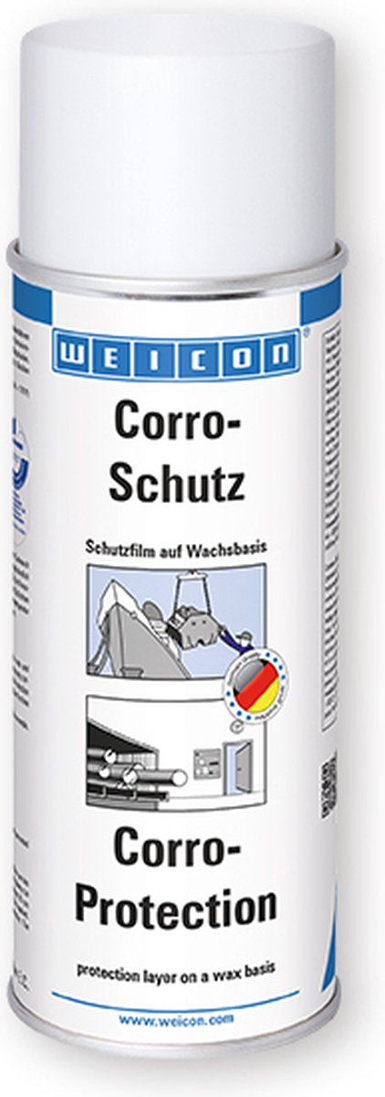 WEICON Corro-Protection 400ml Corrosiebeschermingsspray voor metalen onderdelen TÜV-getest