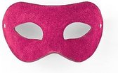 Eye Mask - Suede - Pink