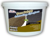 Dakcoating zijdeglans Nano Deluxe 20kg - Zwart of Antraciet voor keramische en betonnen dakpannen, vezelcementplaten.