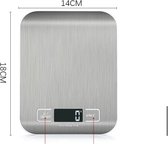 Digitale keukenweegschaal - Inclusief batterijen - Max 5kg