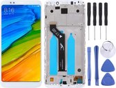 Lcd-scherm en digitizer volledige montage met frame voor Xiaomi Redmi 5 Plus (wit)