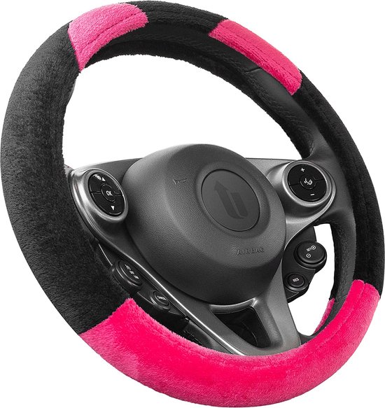 Auto stuur hoes - 37 tot 39cm - Black bear - - de webshop voor mannen