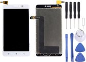 Lcd-scherm en digitizer volledige montage voor Lenovo S850 / S850T (wit)