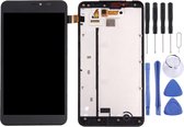 Let op type!! LCD Screen and Digitizer Full Assembly with Frame for Microsoft Lumia 640 XL(Black)