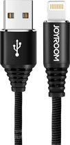 JOYROOM S-L316 1,2 m 3D-aluminiumlegering USB naar 8-pins datasynchronisatie-oplaadkabel, voor iPhone XR / iPhone XS MAX / iPhone X & XS / iPhone 8 & 8 Plus / iPhone 7 & 7 Plus / i