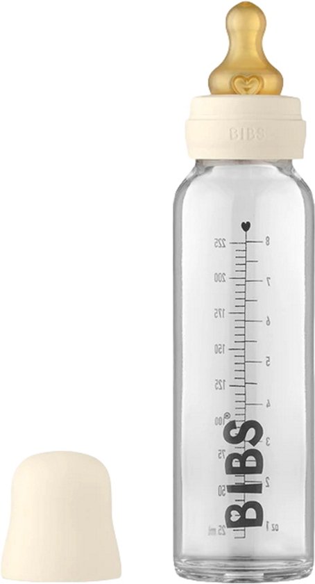 Bibs Ivory 225 ml Glazen Fles 5014216