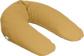doomoo Basics - Housse Comfy Big - Housse pour coussin d'allaitement Comfy Big - Coton bio - 190 cm - Tetra Ocre