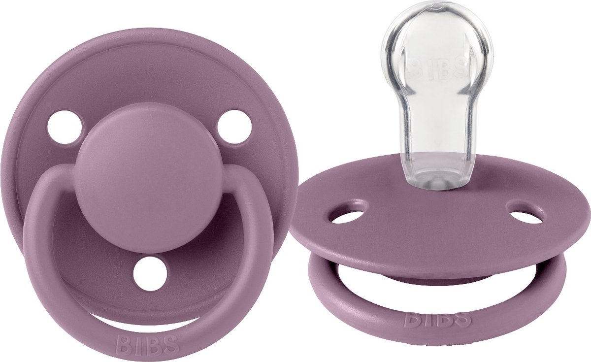 Goedkoopste Bibs De Lux Mauve Silicone Fopspeen 1010300C