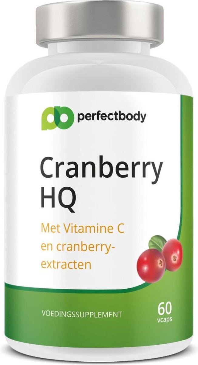 Cranberry Capsules - 60 Vcaps - PerfectBody.nl