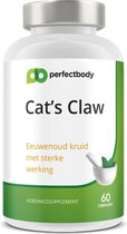 Cat's Claw (kattenklauw) - 60 Capsules - PerfectBody.nl