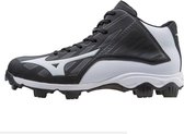 Mizuno Franchise 9 Mid kinderen - zwart/wit - maat 36