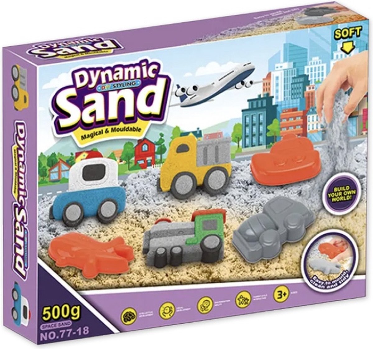 Magic Sand - Kinetisch Zand - Kinetic Sand - Speelzand - 500g