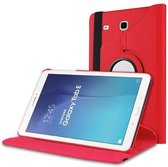 Draaibare hoes voor de Samsung Galaxy Tab E 9.6 - Rood