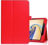 Samsung Galaxy Tab S4 10.5 flip hoes - Rood