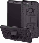 Schokbestendige Back Cover - Huawei Y7 2018 - Zwart