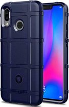 Hoesje geschikt voor Huawei Nova 3 - Beschermende hoes - Back Cover - TPU Case - Blauw