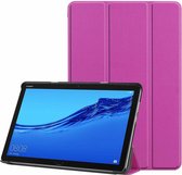 Huawei MediaPad M5 Lite 10.1 Tri-fold Book Case - Paars