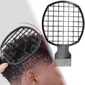 Afro kam dubbelzijdige - pruik afrokam comb - haar verzorging borstel - hair producten - Groth kam
