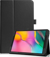 Case2go - Tablet hoes geschikt voor Samsung Galaxy Tab S5e - Flip Book Case - Zwart