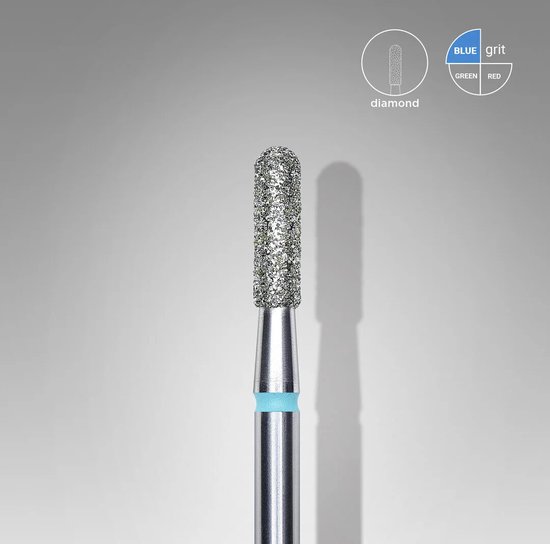 Staleks - Diamant - Frees Bitje - “Cilinder-Rond” - Blue - 2.3 mm