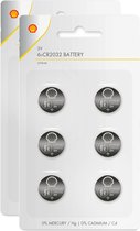 Batterijen Shell knoopcel - CR2032 - 12x stuks - Lithium - Platte batterijen