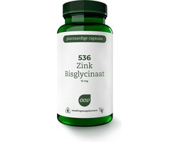 AOV 536 Zink Bisglycinaat 15 mg - 120 vegacaps - Mineralen - Voedingssupplement