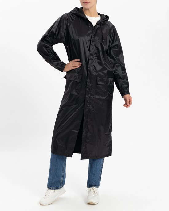 HiFacon Women PVC Jacket Fashion Outdoor Wet Look Clothes Trench Coat