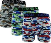 Boxershort nieuw camouflage 3 pak maat M