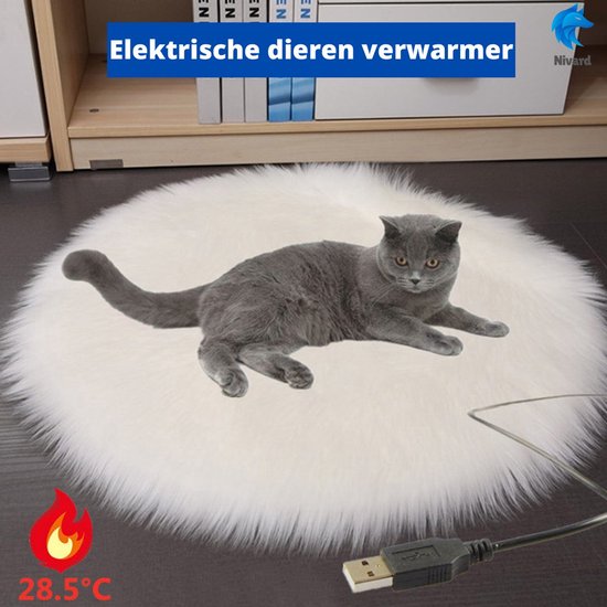 Genérico Huisdieren, voor de winter, koud voor huisdieren, zelfverwarmende mat, voor kleine en middelgrote rassen, camping, reizen, binnenplaats, balkon, kennel