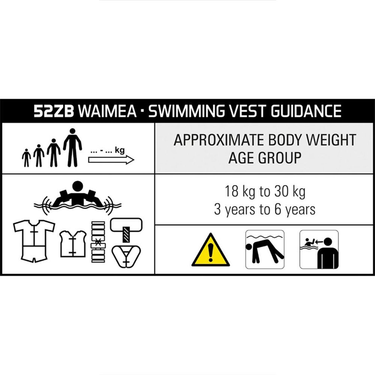 Waimea Zwemvest Dier - 3 - 6 Jaar - 30 kg - Oranje — afbeelding 4
