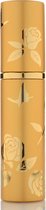 Mini flacon de Parfum de Luxe - rechargeable - 5 ml - flacon de voyage - atomiseur de parfum - or/ or