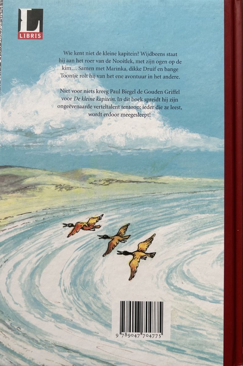 De kleine kapitein - back cover