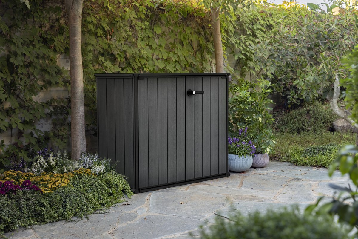 Keter Cortina Bella Opbergkast - 1000L - 140x77x120cm - Grijs