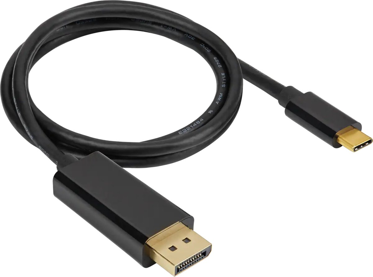 Corsair CU-9000005-WW video kabel adapter 1 m USB Type-C DisplayPort Zwart