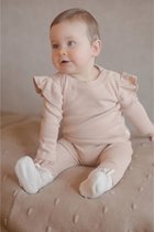 Moalie ®- Babyslofjes - babysokken - Merino wol - Off White - wollen sokken