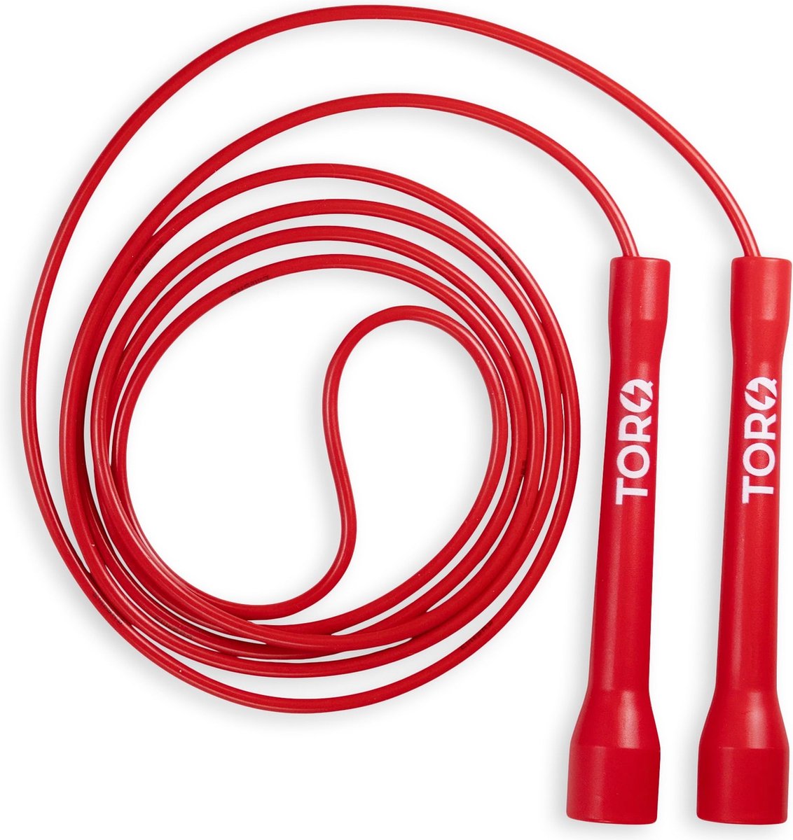 TORQ Jump rope Current - springtouw (red) 10ft (305cm) - ⌀5mm - 100gr - middlehandle