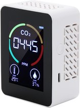 Co2 Meter - Luchtkwaliteitsmeter - Hoge Nauwkeurigheid - Draadloos - Infrarood Sensor Chip