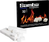 Samba Firelighters Wit - Kérosène - 896 Pièces - Boîte extérieure