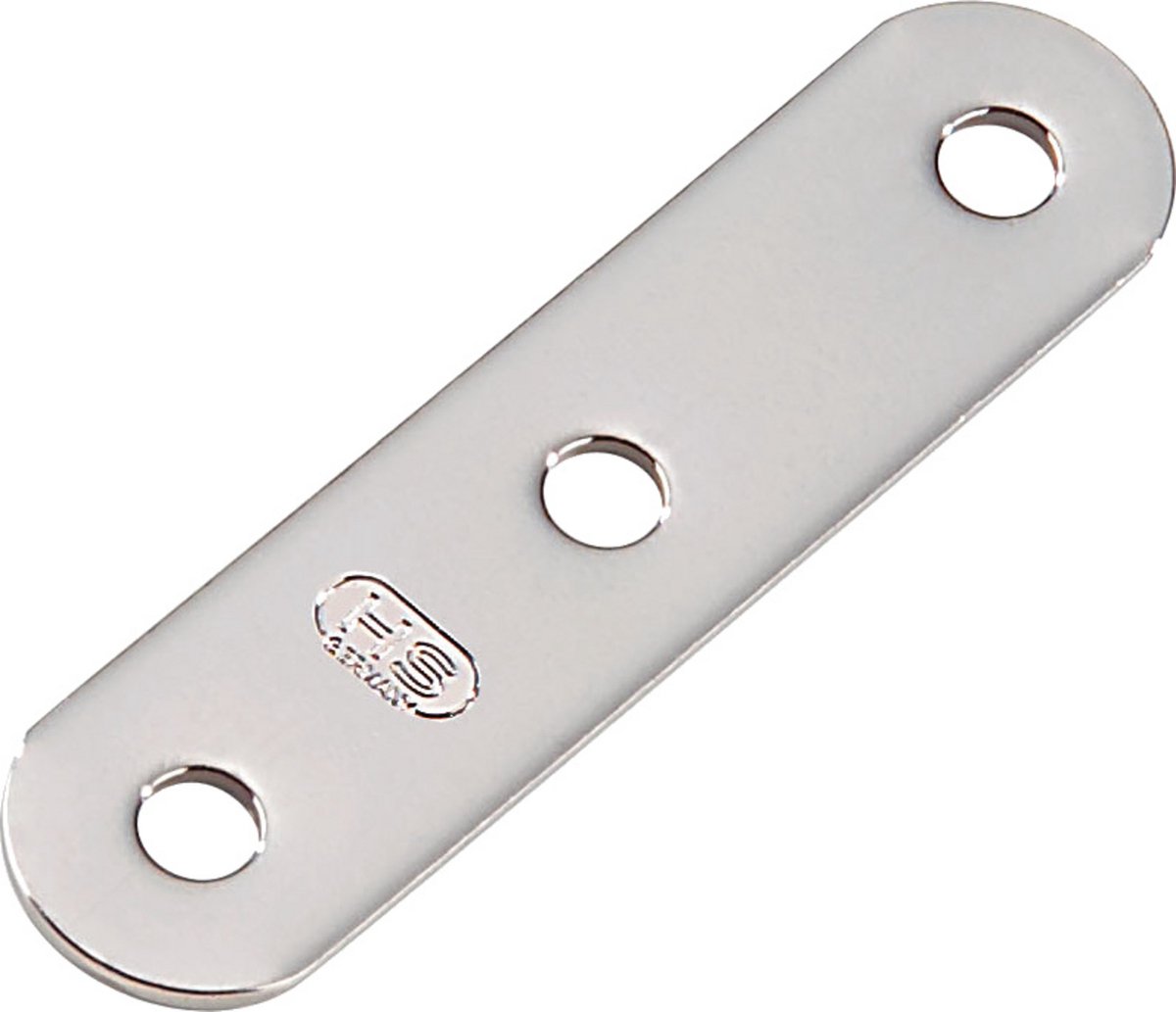 Seilflechter - Wantputting Plaat - RVS - Maat: 80x20mm