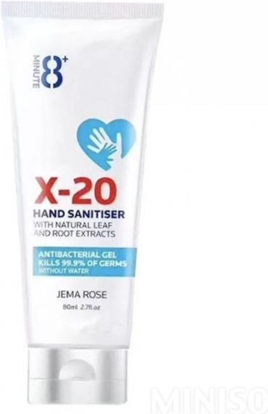 Desinfectie Handgel X-20 | Tubes van 80ml - Copy